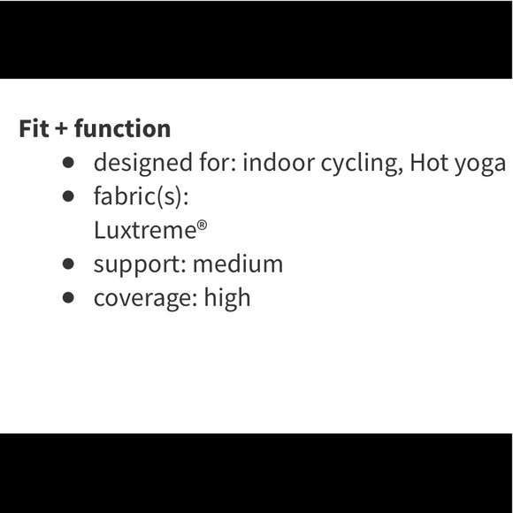 Lululemon Clip-in Long Line Sports Bra ๐ Size 8 - Picture 12 of 12